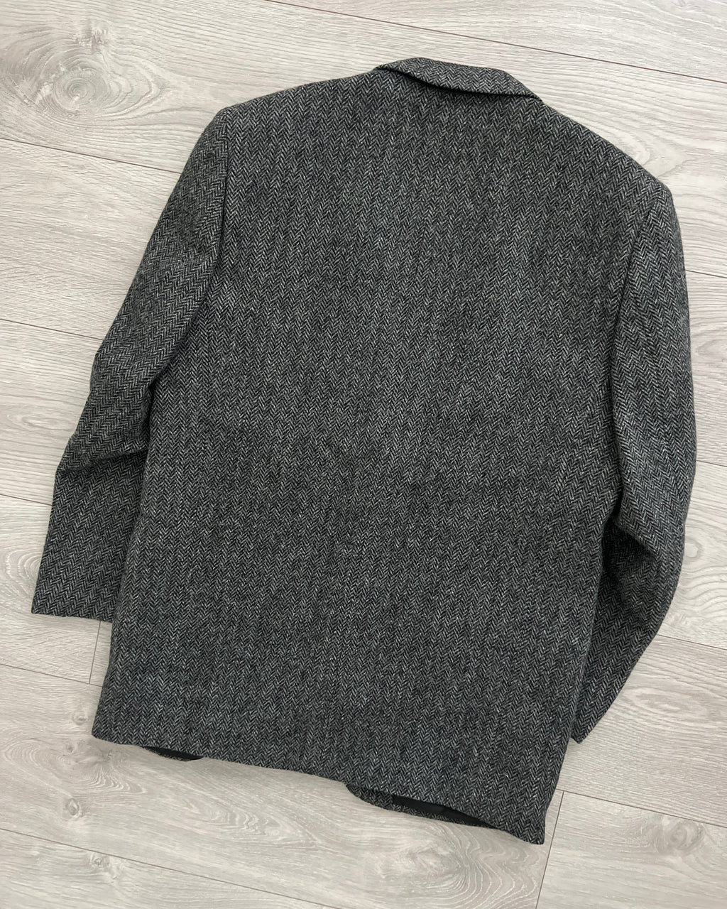 Comme Des Garcons Homme 1990s Wool Herringbone Suit - M Jacket / 32" Waist