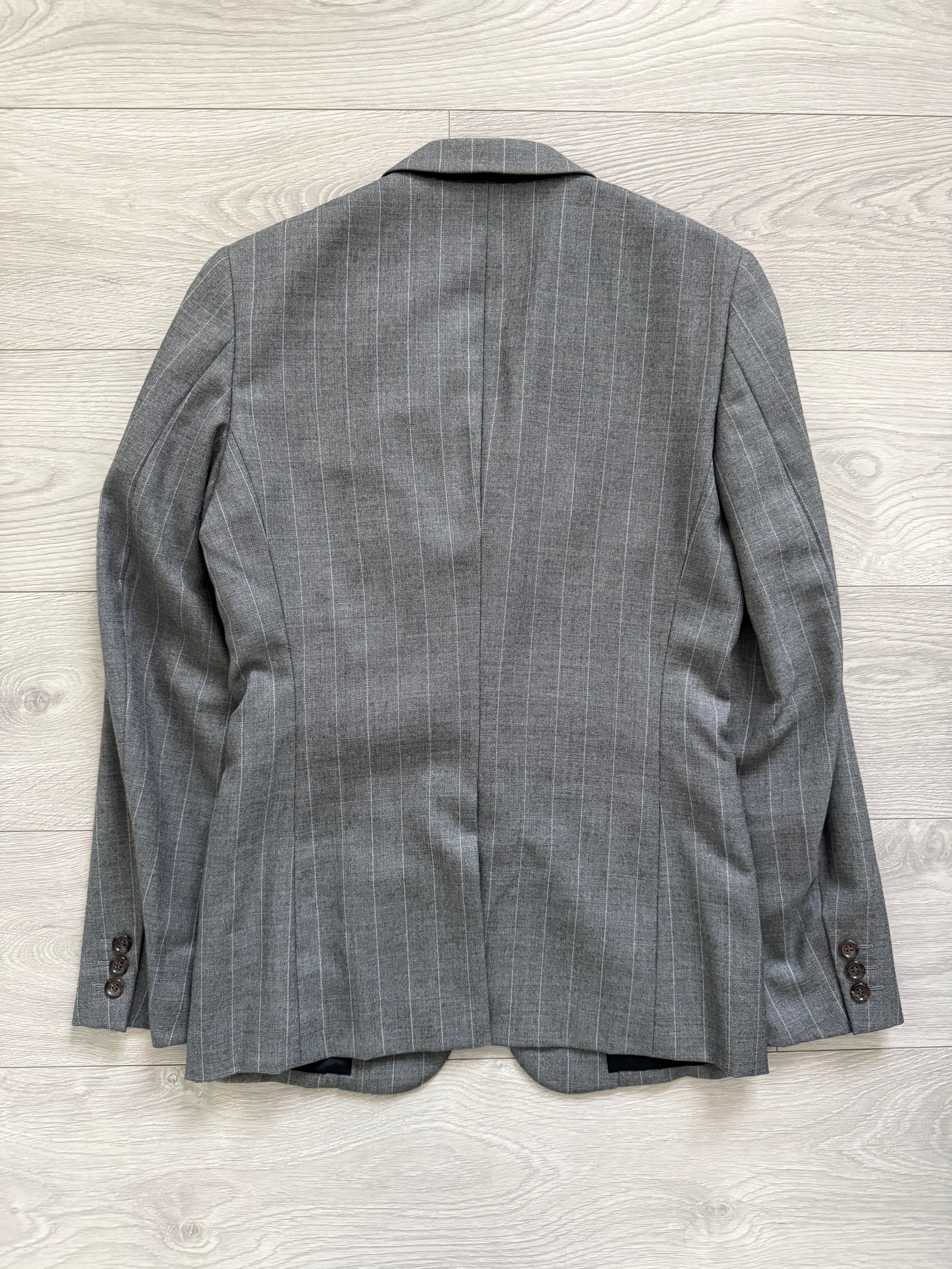 Comme Des Garcons Homme Plus AW2009 Curve Panelled Wool Suit - Size XS Jacket / 30" Waist