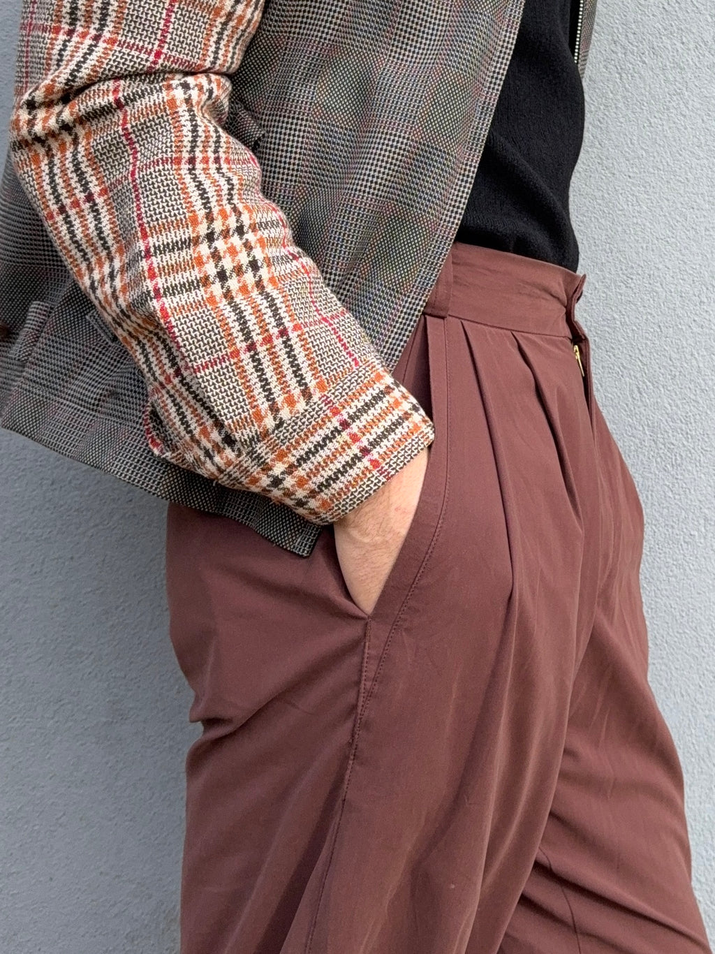 C.P. Company 1980s High Waisted Pleated Pants - Size 30