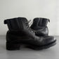 Miu Miu FW2002 Leather Lace Up Boots - Size 6.5 Womens