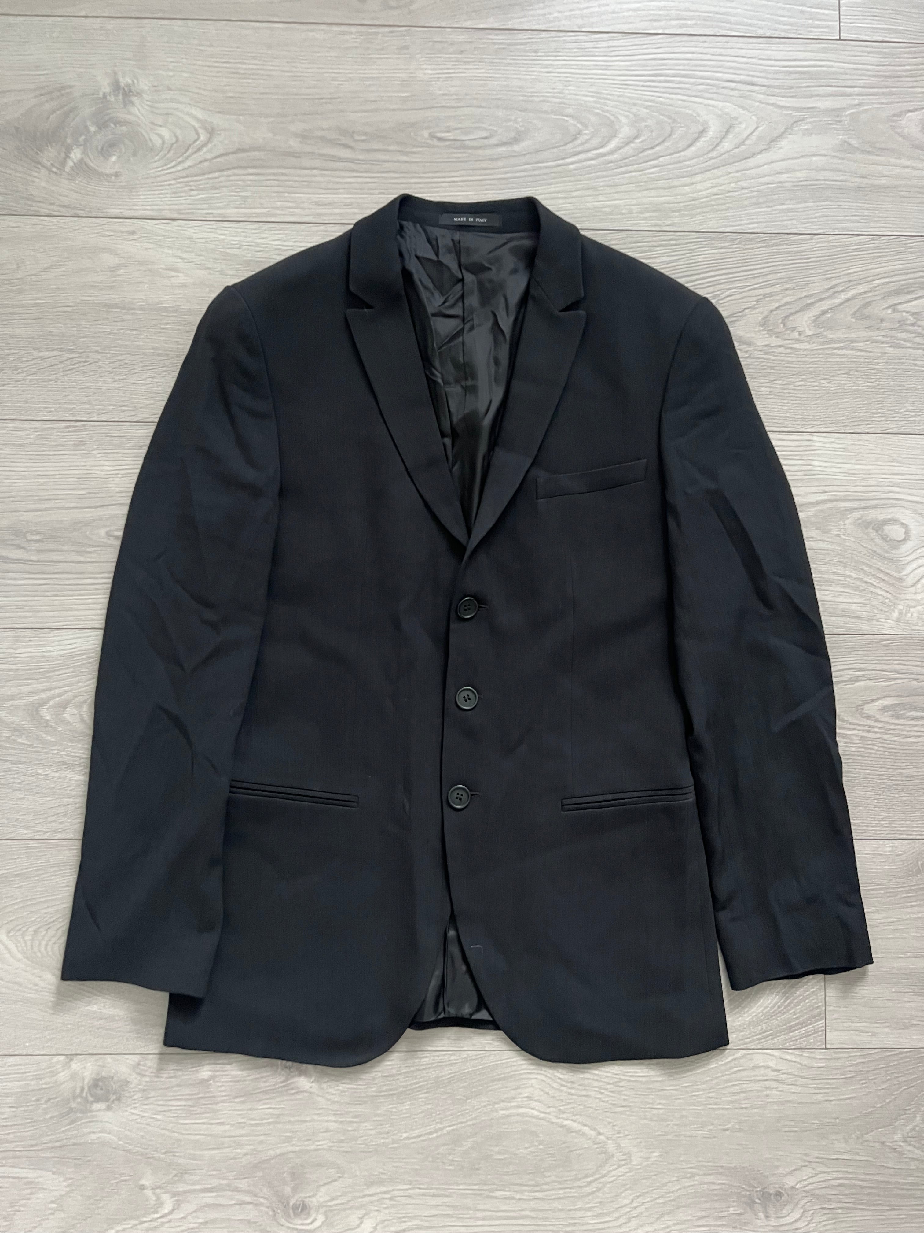 Emporio Armani 1990s Pleated Relaxed Suit - S Jacket / 30" Waist