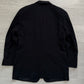 Emporio Armani 2001 3B Black Wool Suit - L Jacket / 34" Waist