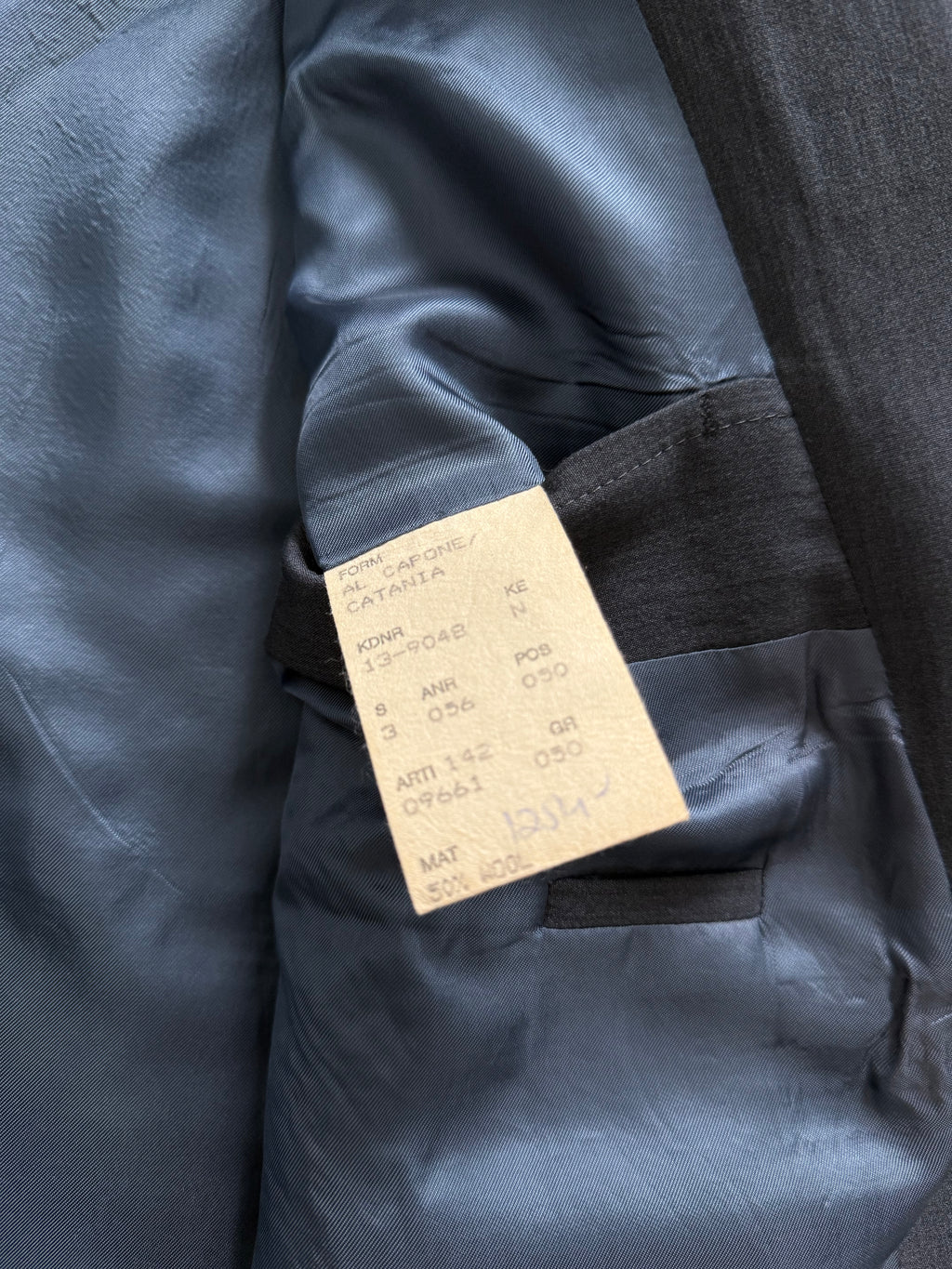 Hugo Boss 'Al Capone' 1980s Peaked Lapel Double Breasted Wool Rayon Sport Blazer Jacket - Size L