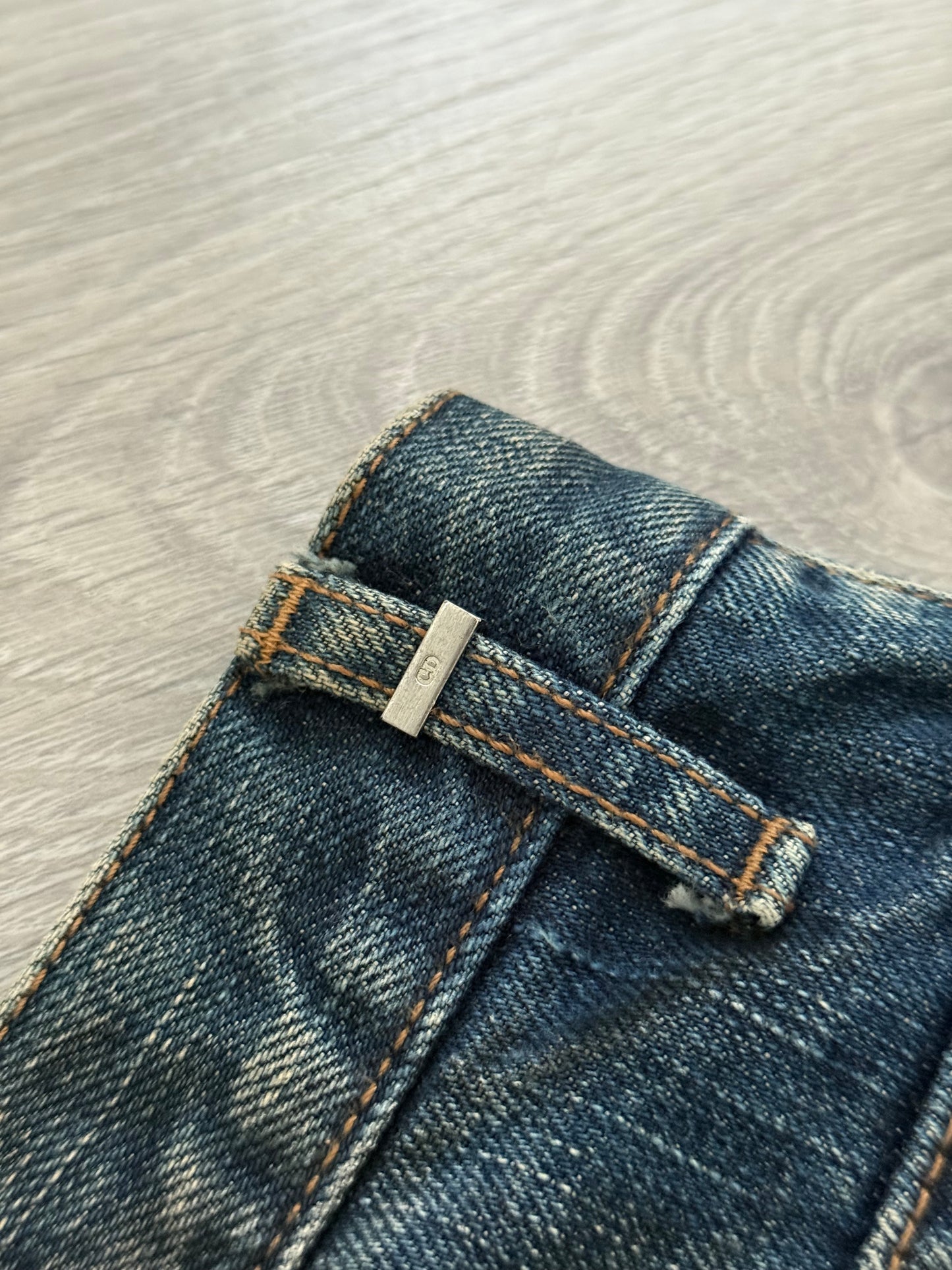 Dior Homme SS2010 'Oil Stained' Denim - Size 32