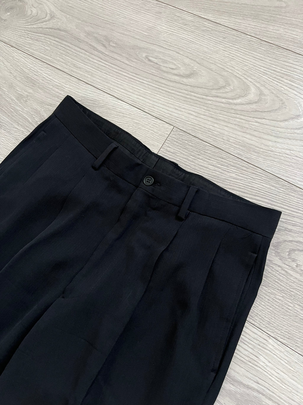 Emporio Armani 1990s Pleated Relaxed Suit - S Jacket / 30" Waist