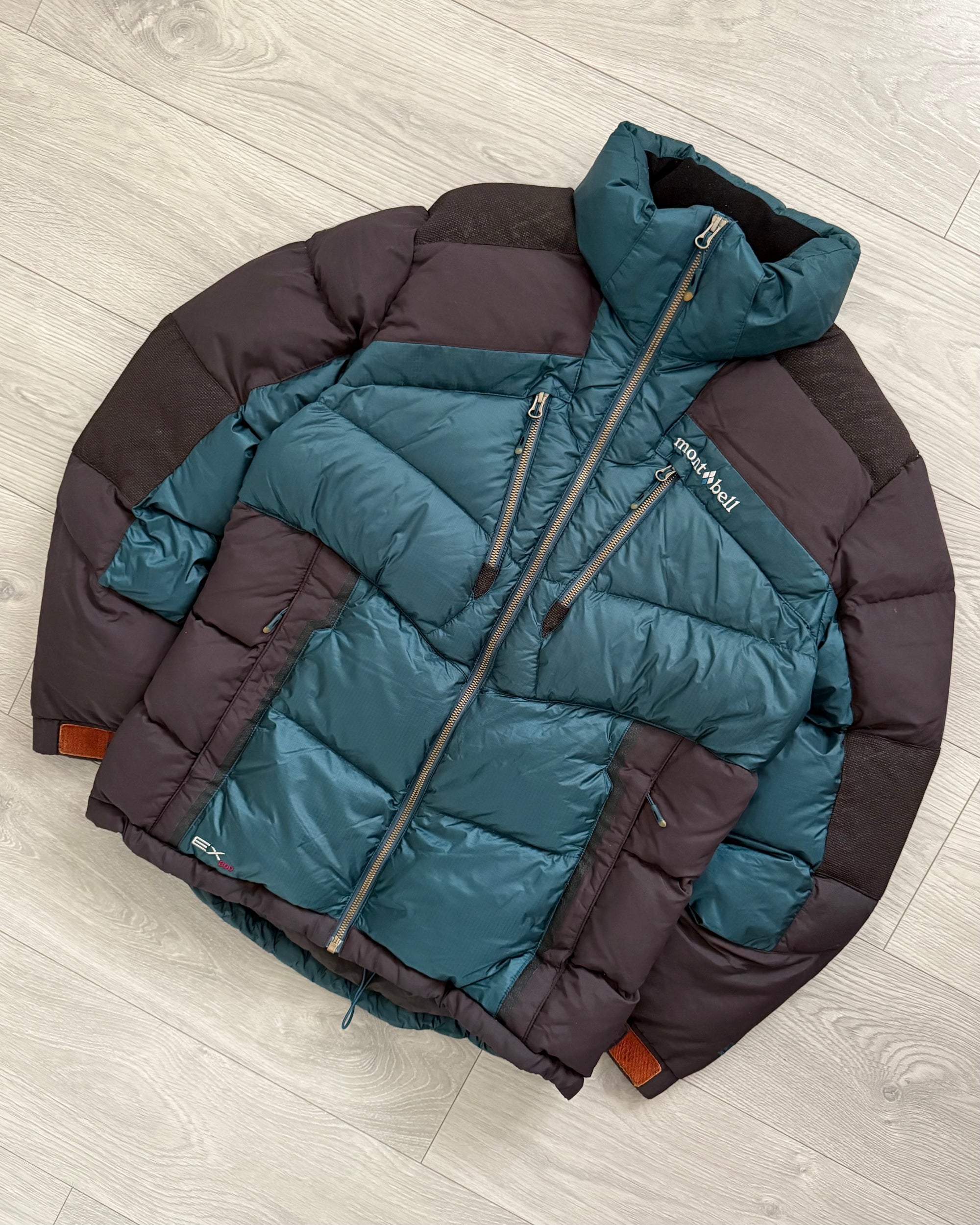 Montbell 00s ex800 Down Fil Gore-Windstopper Puffer Jacket - Size M