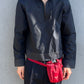 Miu Miu 1990s 1/4 Zip Tech Nylon Anorak - Size S