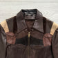 Gucci by Tom Ford SS2004 Western Leather Patchwork Jacket - Size M