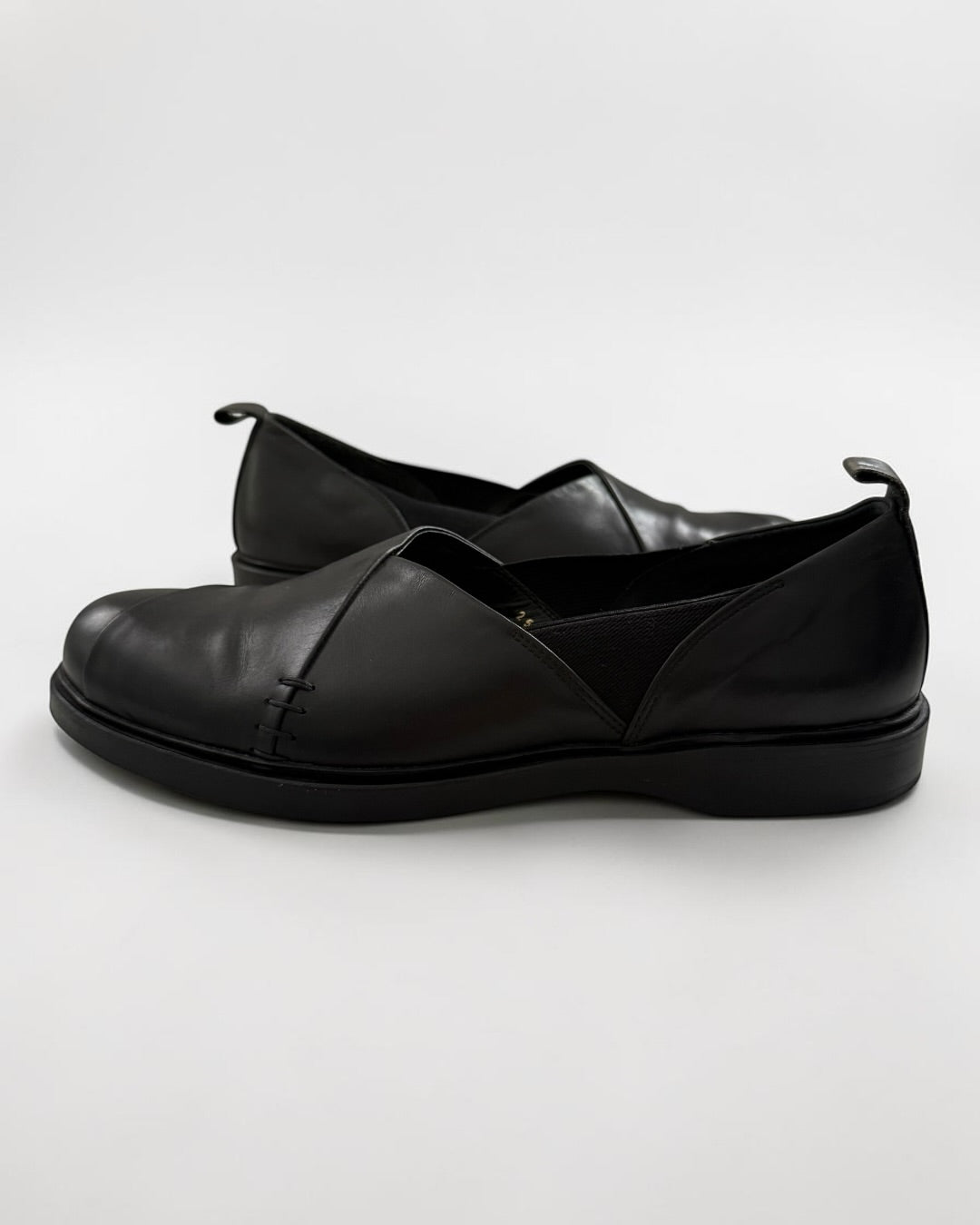 Issey Miyake Vintage Slip-On Leather Derby Shoes - Size US7
