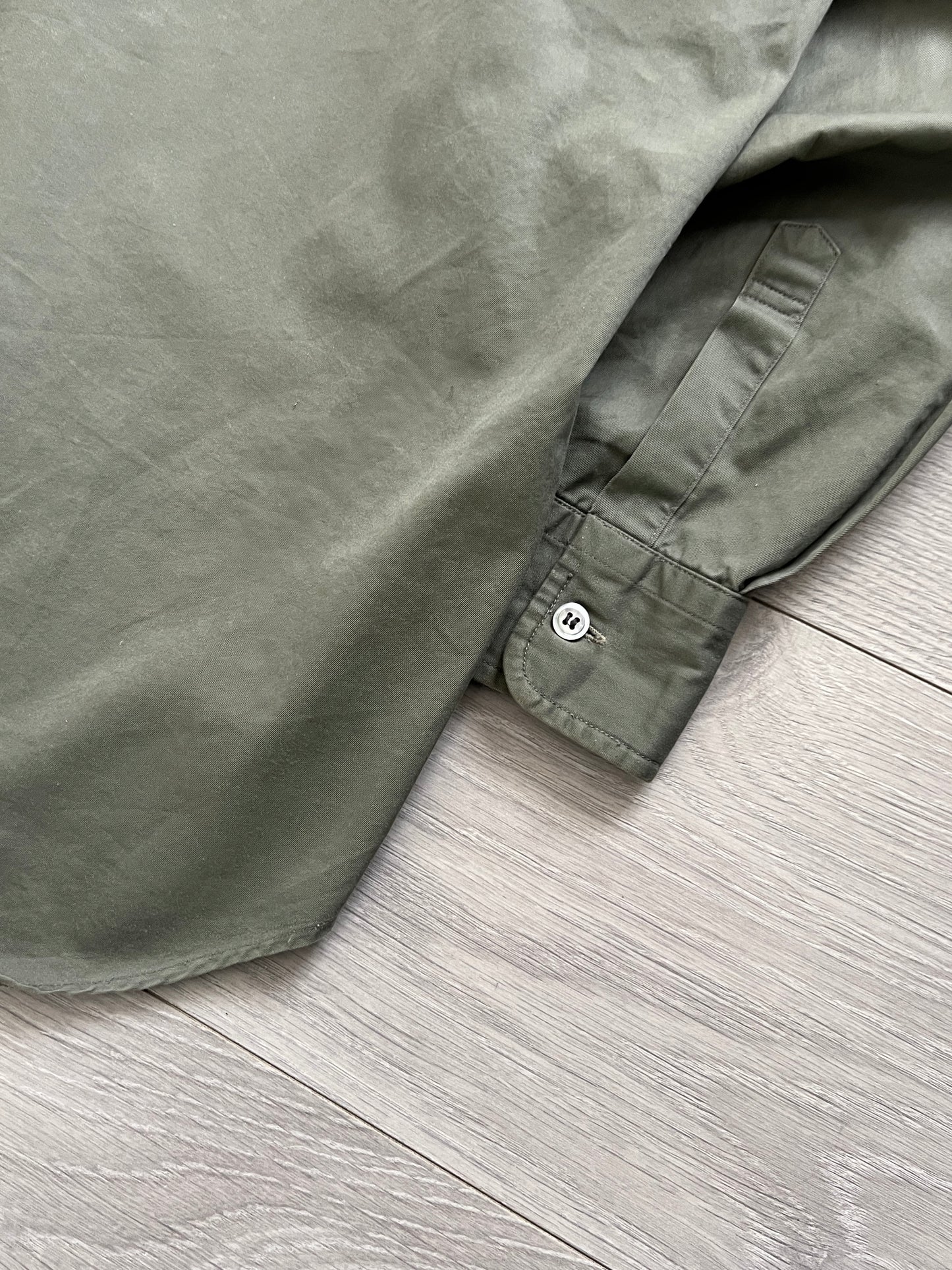 Comme Des Garcons Homme 1980s Military Cargo Relaxed Shirt - Size M