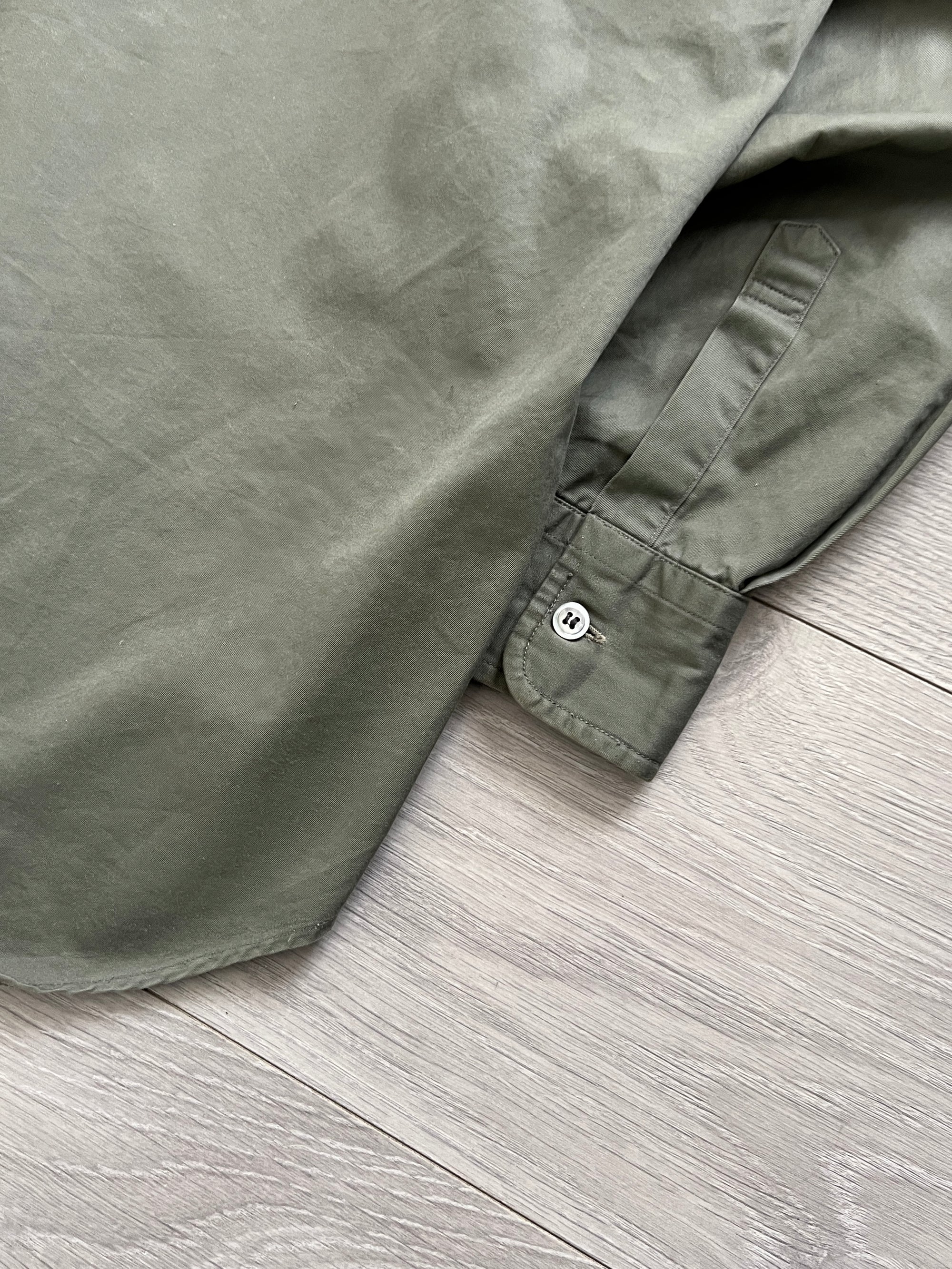 Comme Des Garcons Homme 1980s Military Cargo Relaxed Shirt - Size M