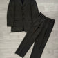 Armani 1990s Striped Wool Suit - Size S Jacket / 30" Waist