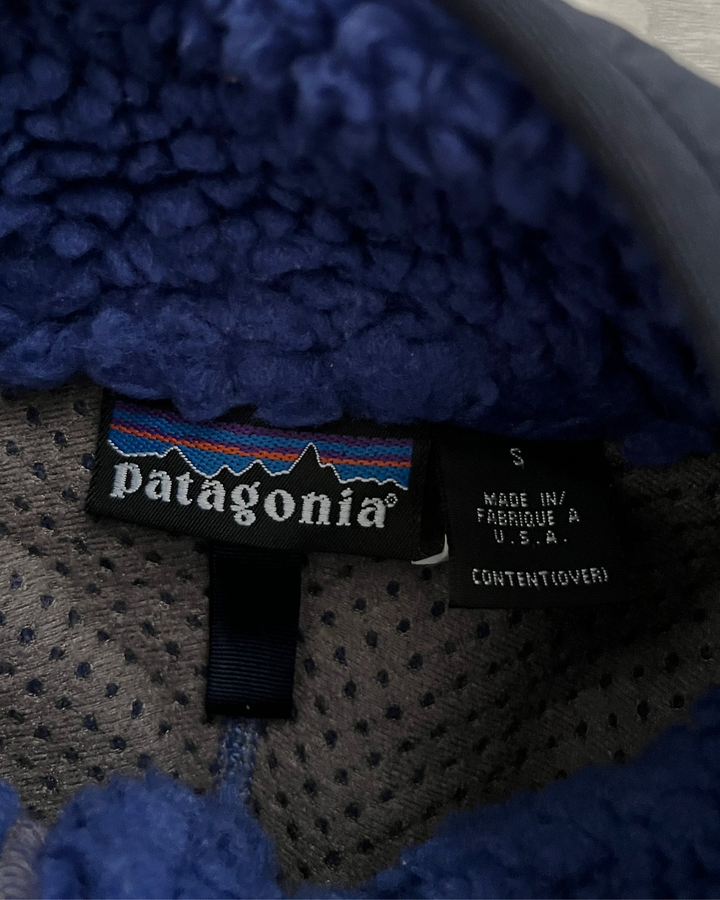 Patagonia FW2001 Deep Pile Retro Fleece Jacket - Size S