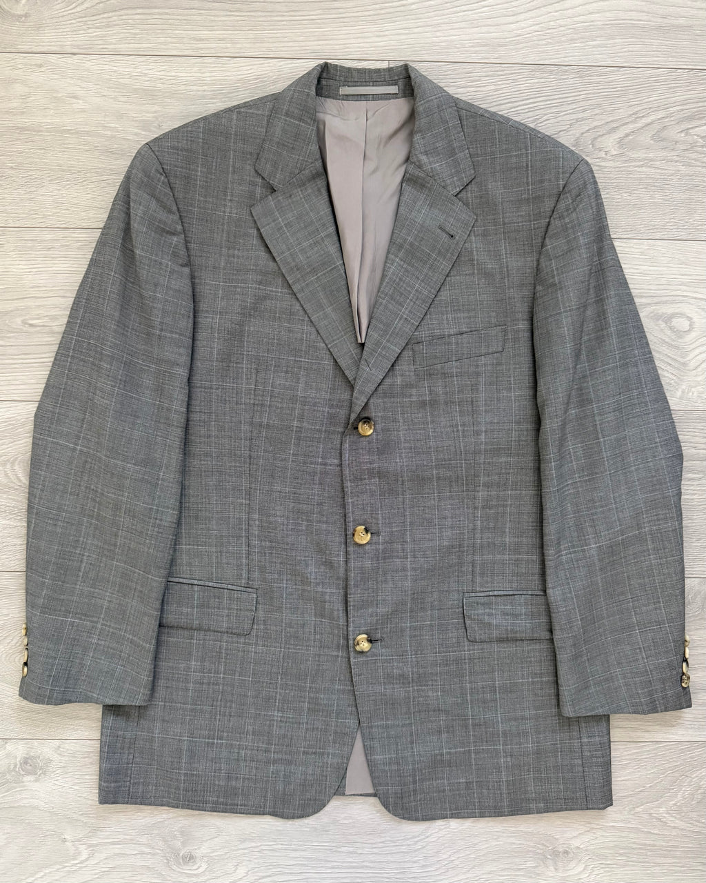 Hugo Boss 1990s Unstructured Wool 'Lucca' Jacket - Size XL