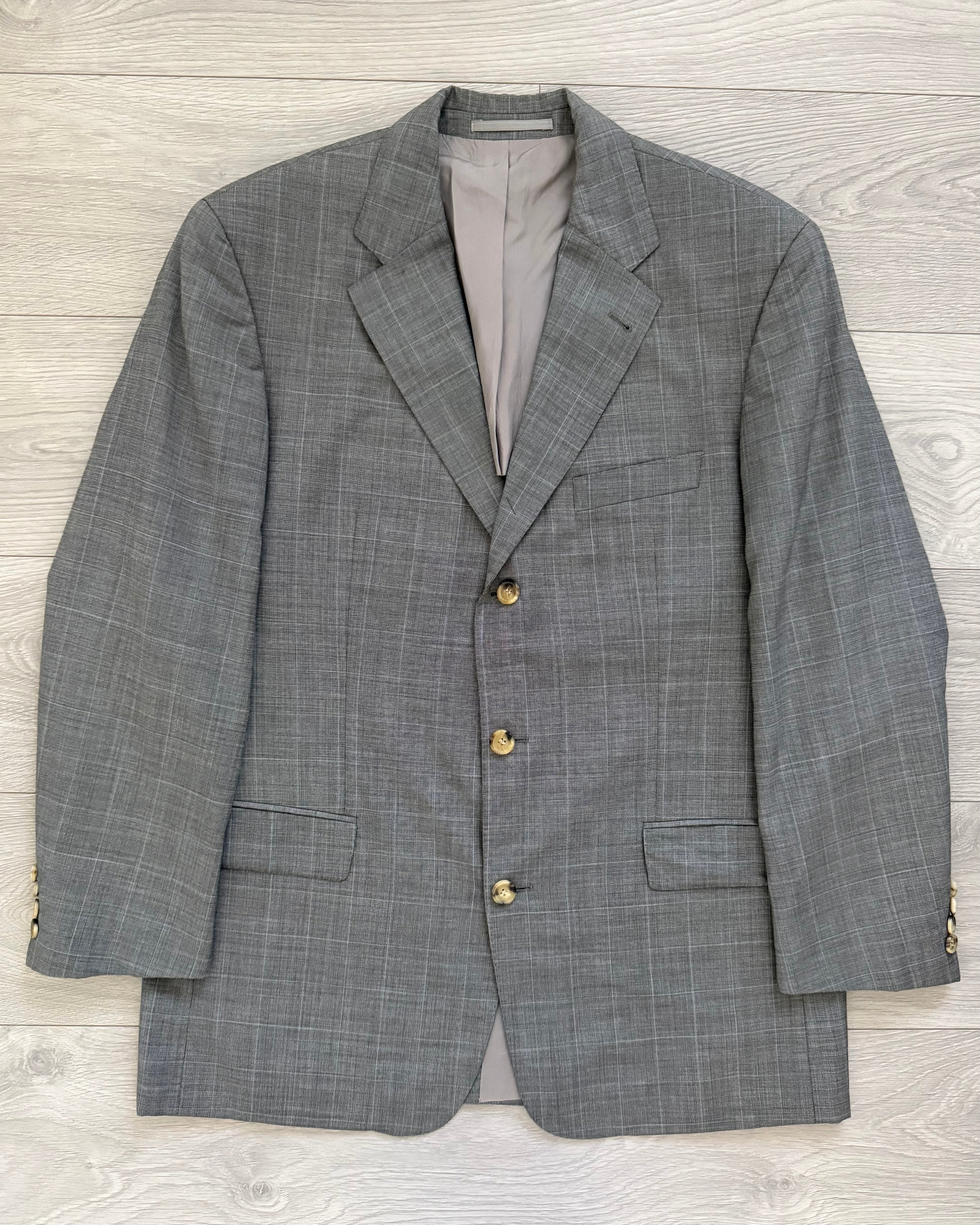 Hugo Boss 1990s Unstructured Wool 'Lucca' Jacket - Size XL