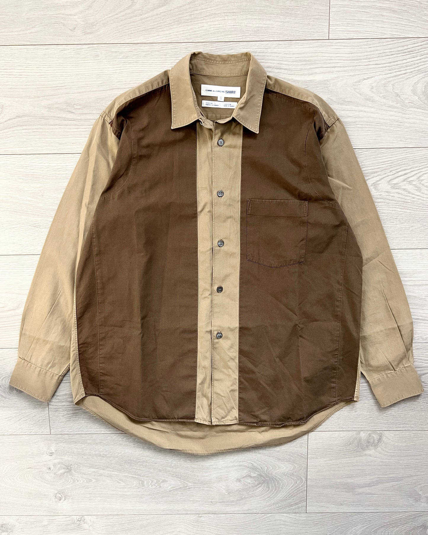 Comme Des Garcons SHIRT 00s Panelled Shirt - Size S