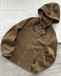 Prada Mainline FW1998 Hooded Wool Knit Jacket - Size L