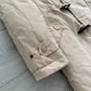 Final Home 1990s Insulated Padded Military Parka - Size M
