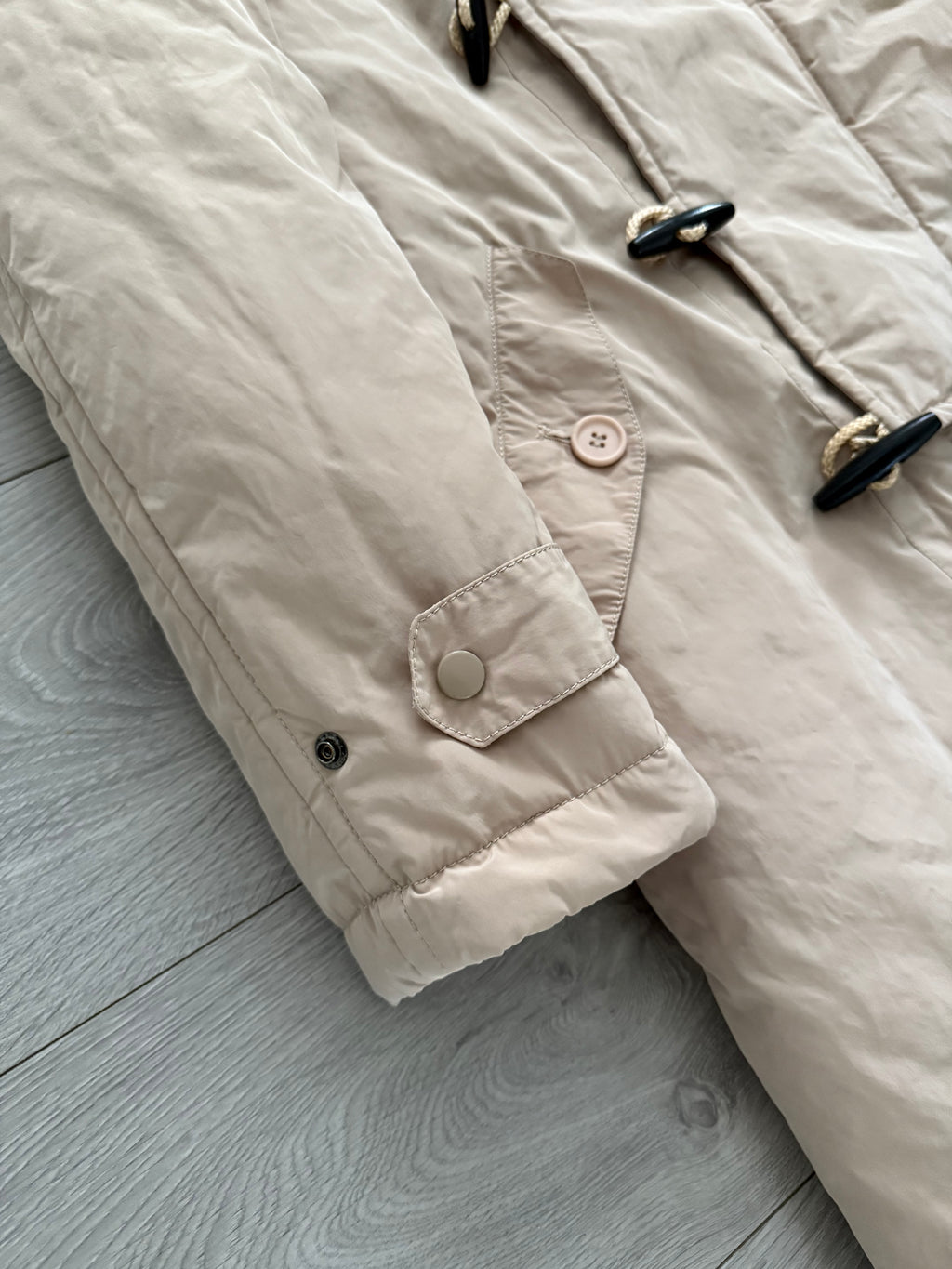 Final Home 1990s Insulated Padded Military Parka - Size M