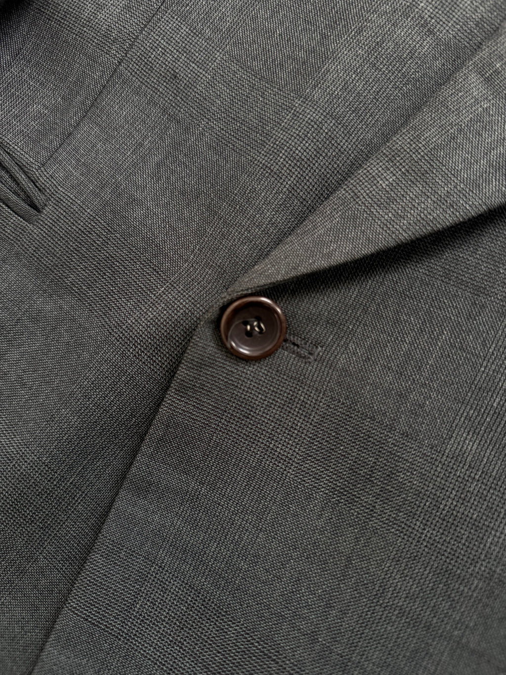 Hugo Boss 1980s Peaked Lapel Double Breasted Pleated Wool Suit Dark Green - Size XL Jacket / 36" Waist