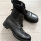 Miu Miu FW2002 Leather Lace Up Boots - Size 6.5 Womens