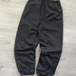 Prada Sport 00s Fleece Lined Bungee Hem Nylon Pants - Size M