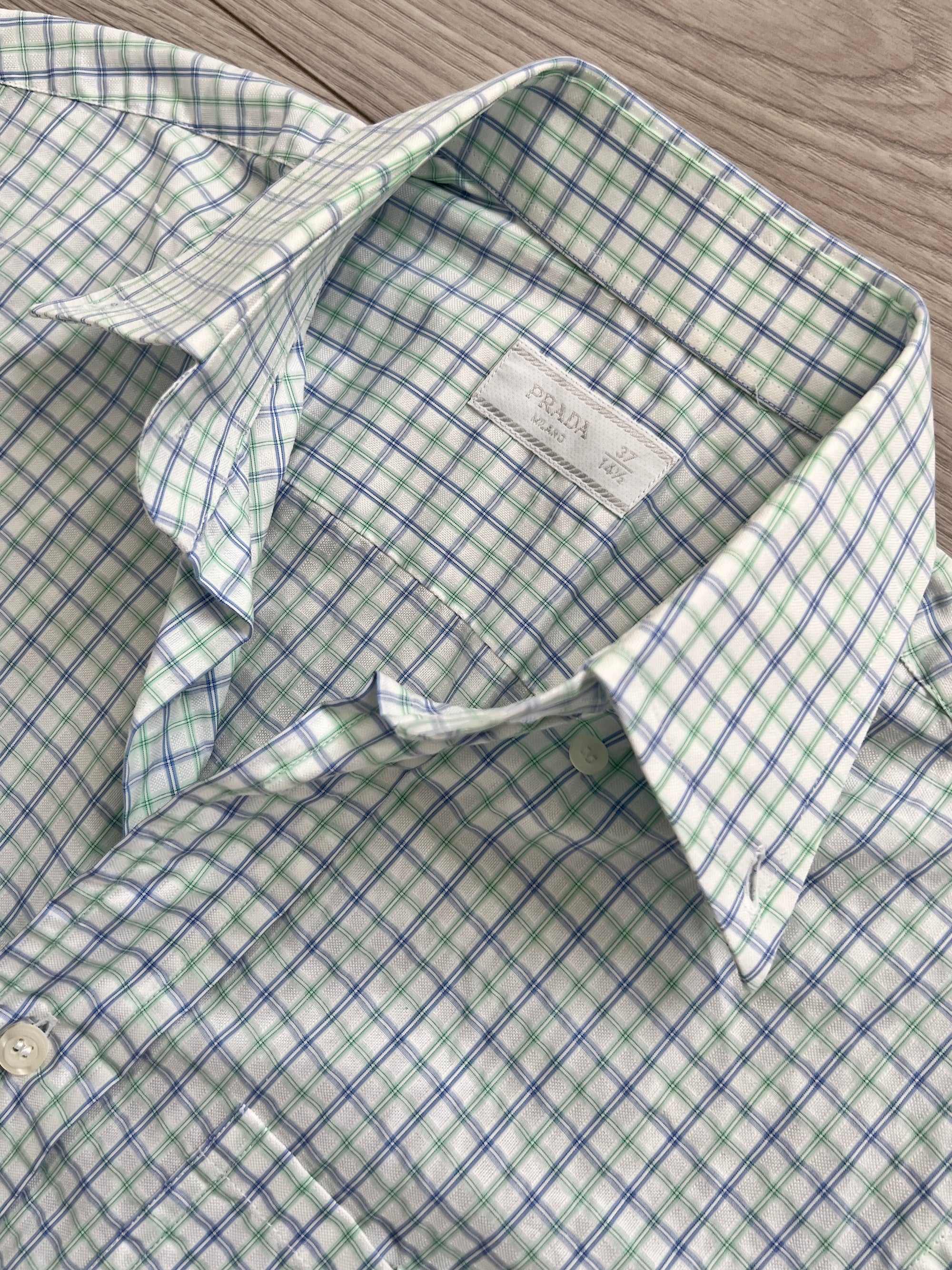 Prada SS2015 Check Shirt - Size S