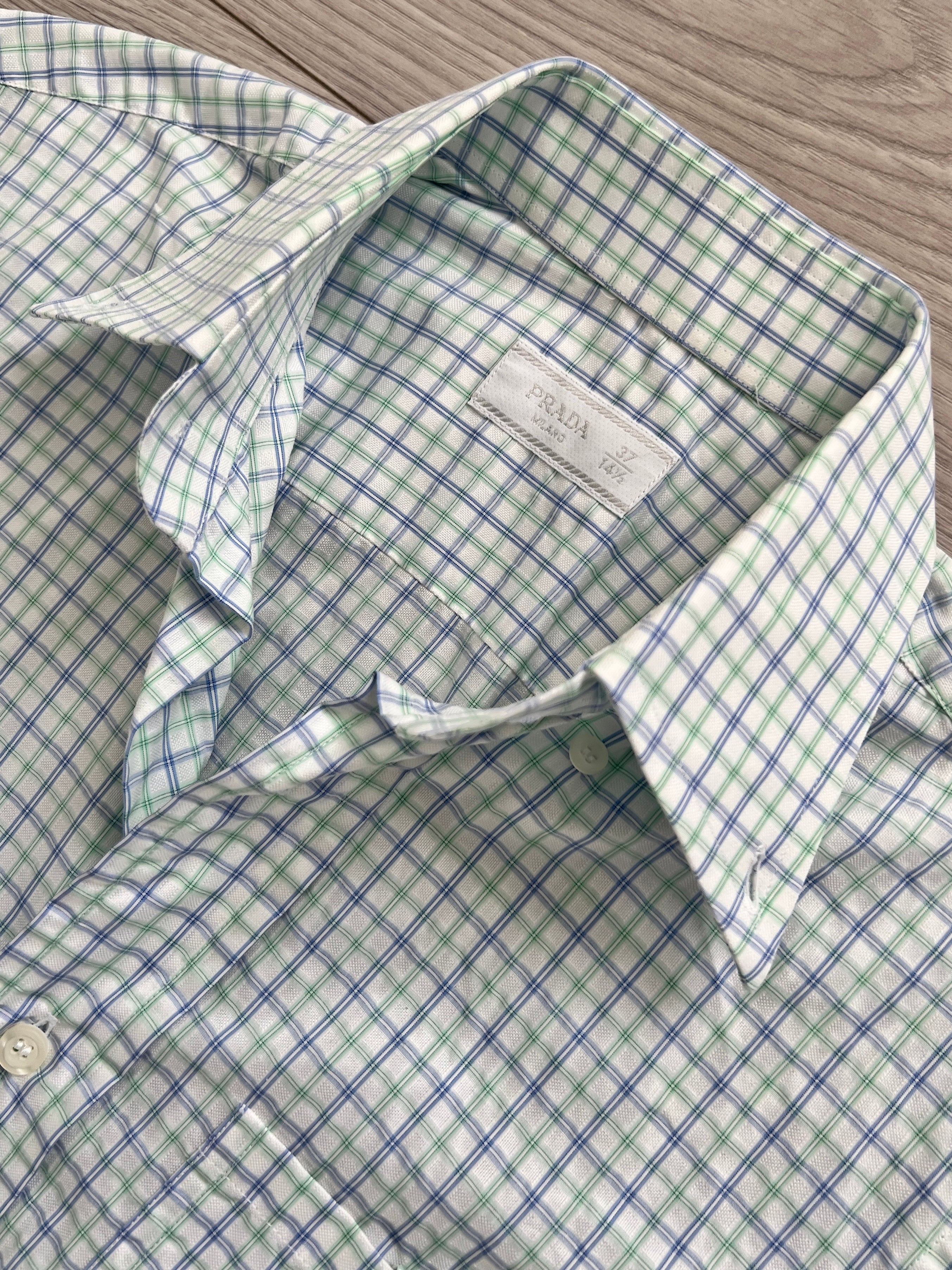 Prada SS2015 Check Shirt - Size S