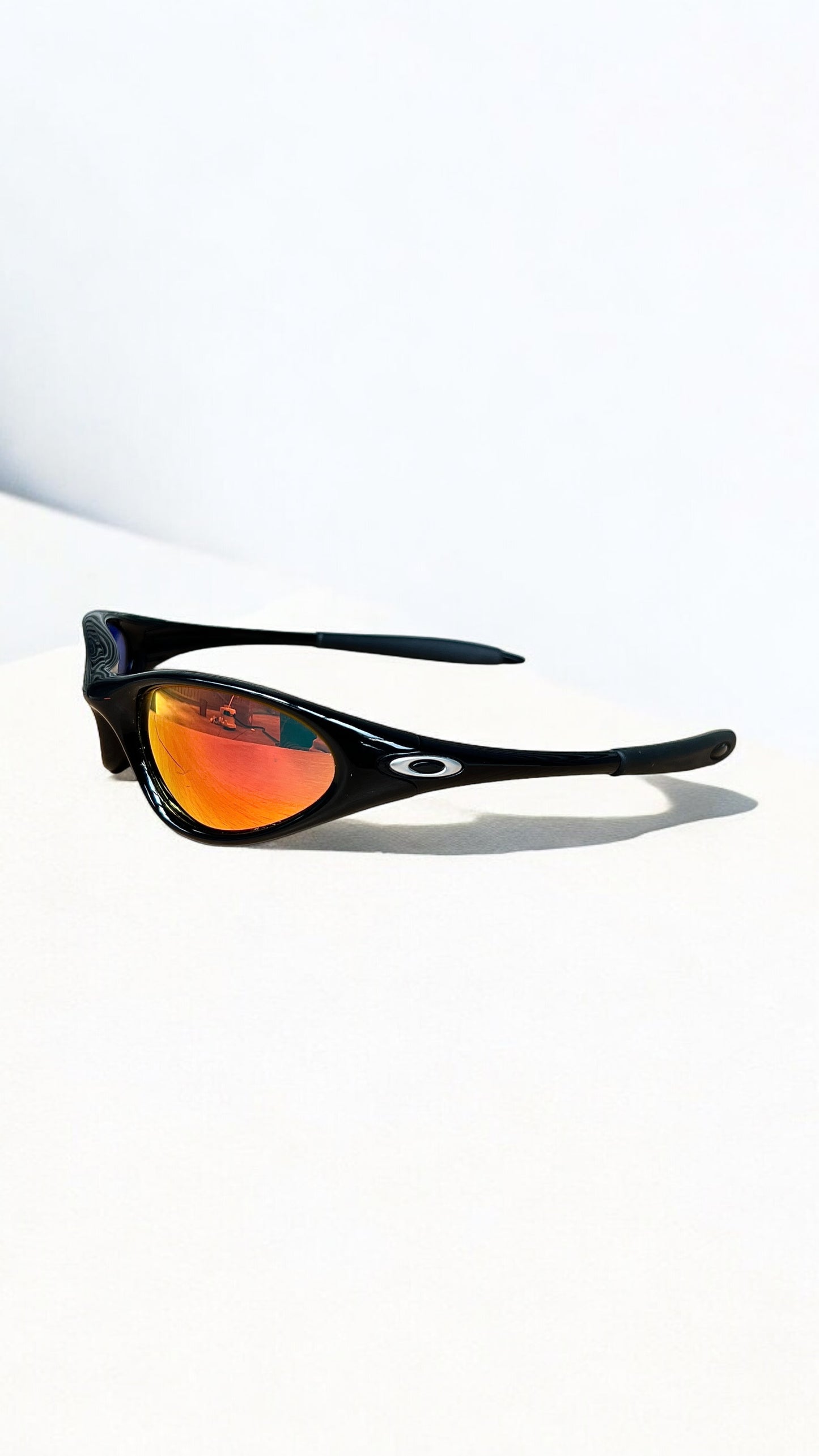 Oakley 1999 Minute Gen 2 Sunglasses in Black/Fire Iridium