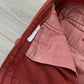 C.P. Company 1980s 'Navy Arctic' Rust Orange Pleated Cord Pants - Size 31