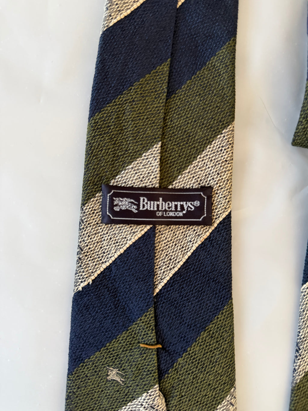Burberry 1990s Silk Tie