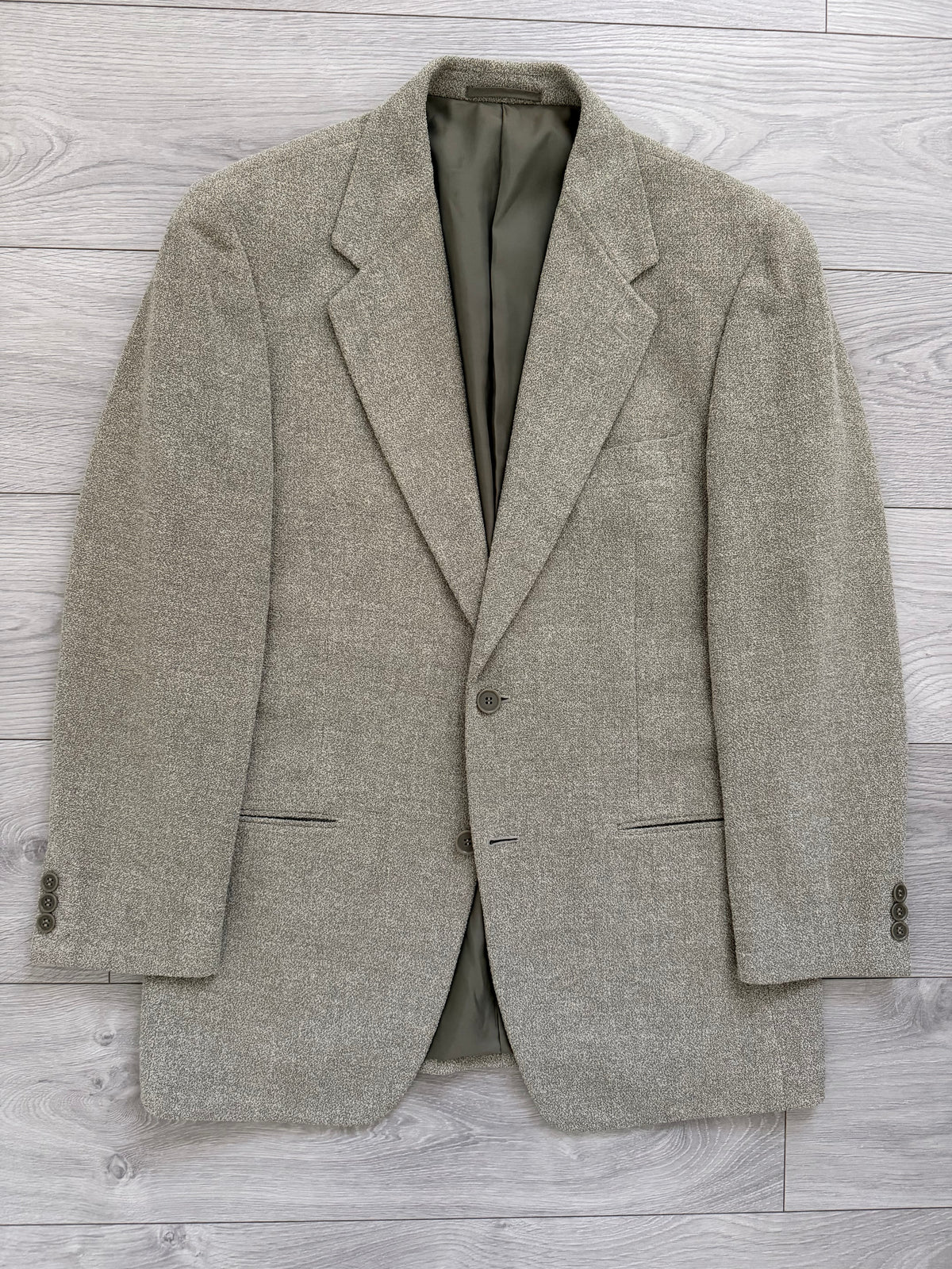 Allegri 1990s 2B Melange Textured Sport Jacket Blazer - Size M