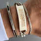 Jean Paul Gaultier 00s Distressed ID Bracelet