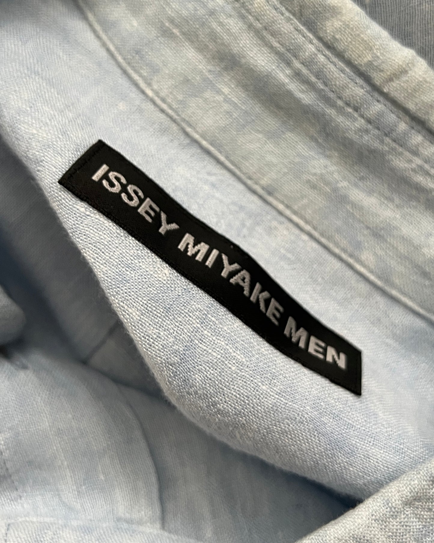 Issey Miyake SS2007 Sky Blue Linen Shirt - Size M