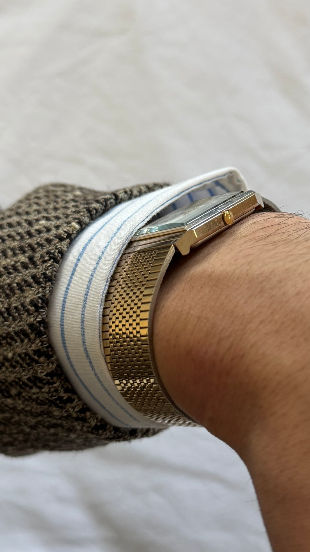 Orient 1990s Mesh Band Watch