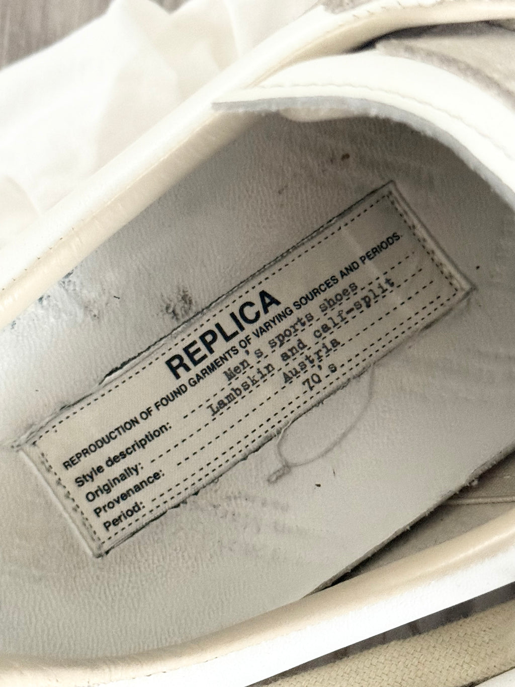 Maison Martin Margiela Authentic 'Replica' Germany Army Trainer GATs - Size UK9/US10/EU43