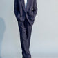 Yves Saint Laurent 1990s Double-Breasted Pleated Wool Suit - Size L Jacket / 34" Waist