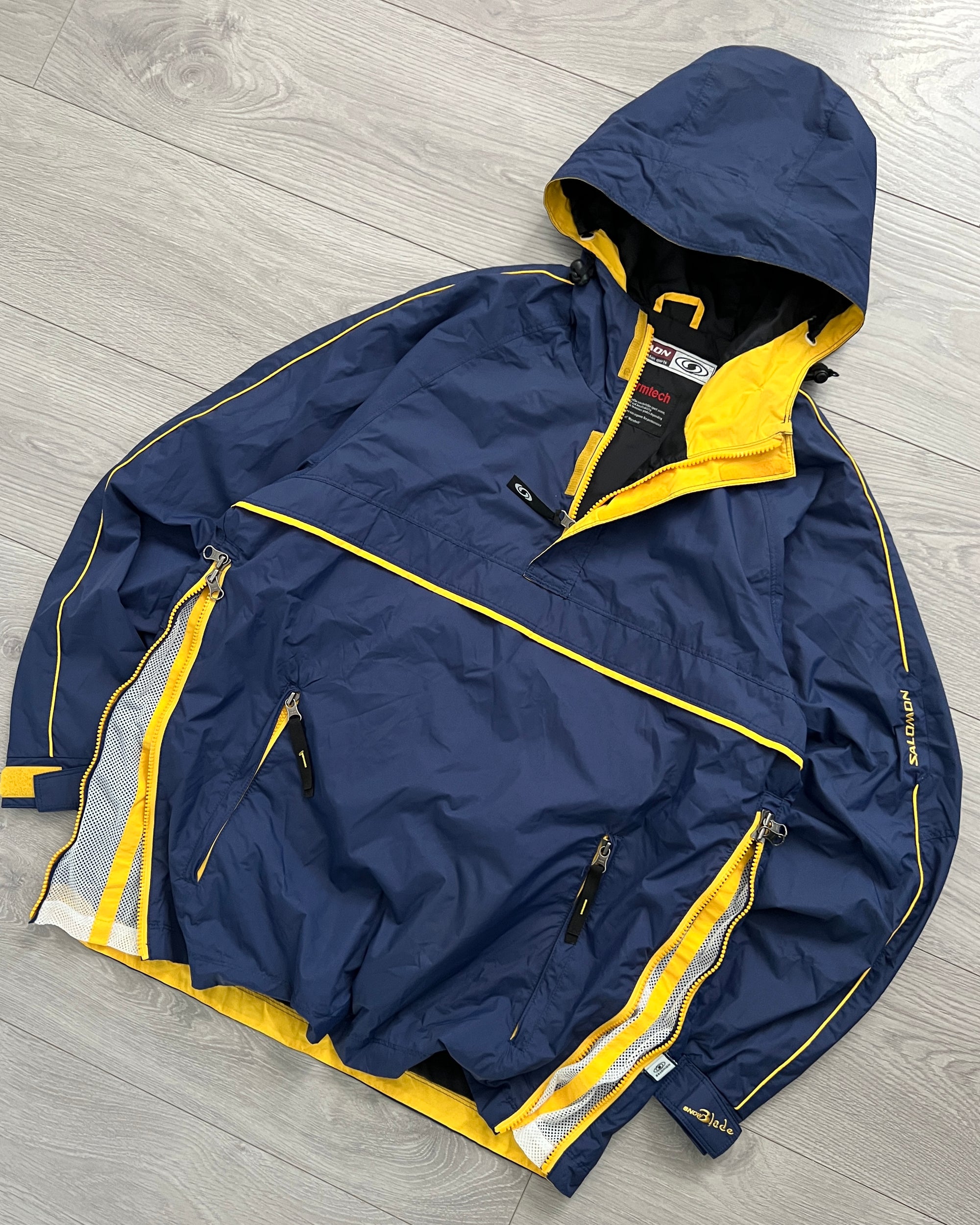 Salomon 1990s WarmTech Waterproof Insulated Packable Tech Anorak - Size S