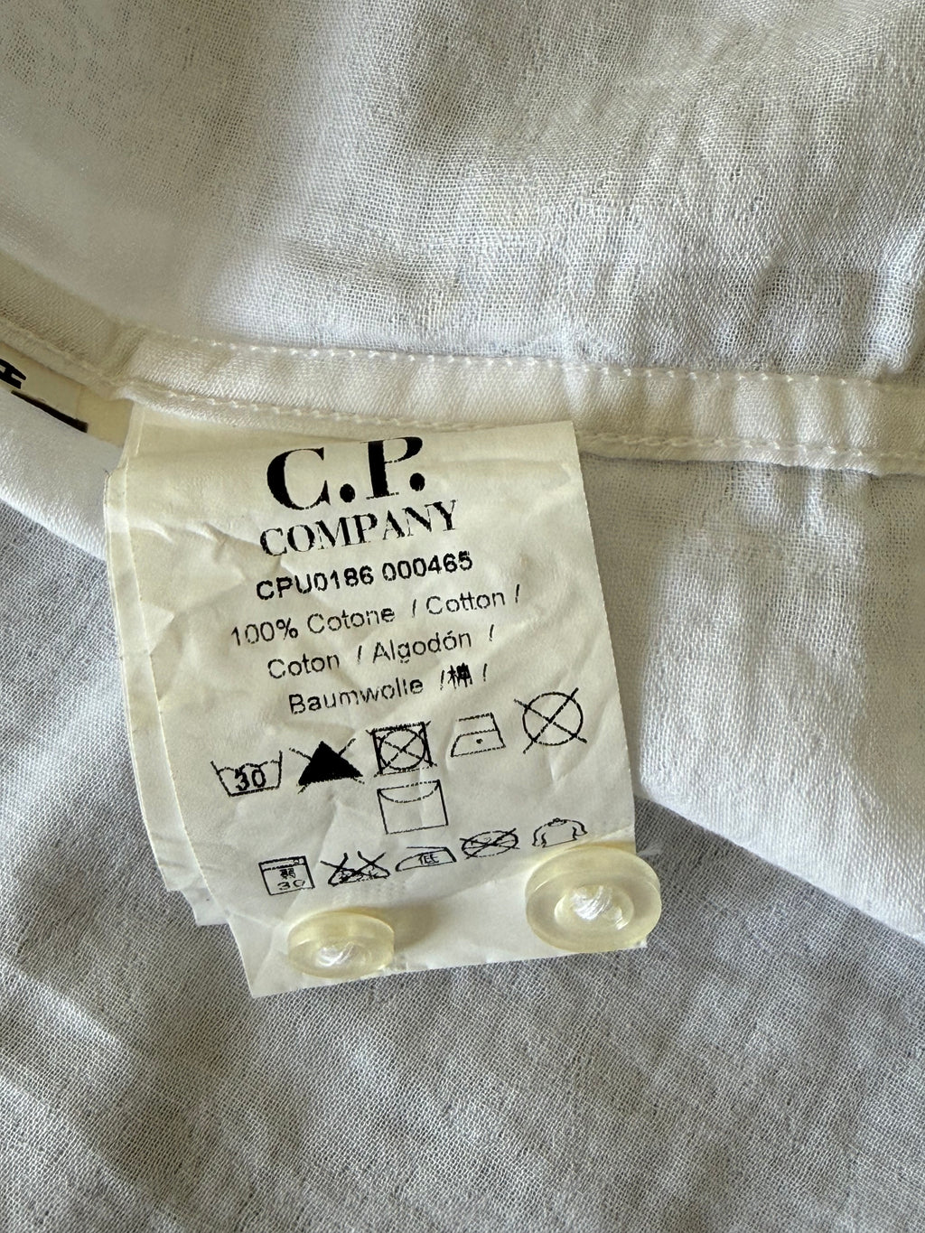C.P. Company 1990s Lightweight Cotton Shirt - Size S