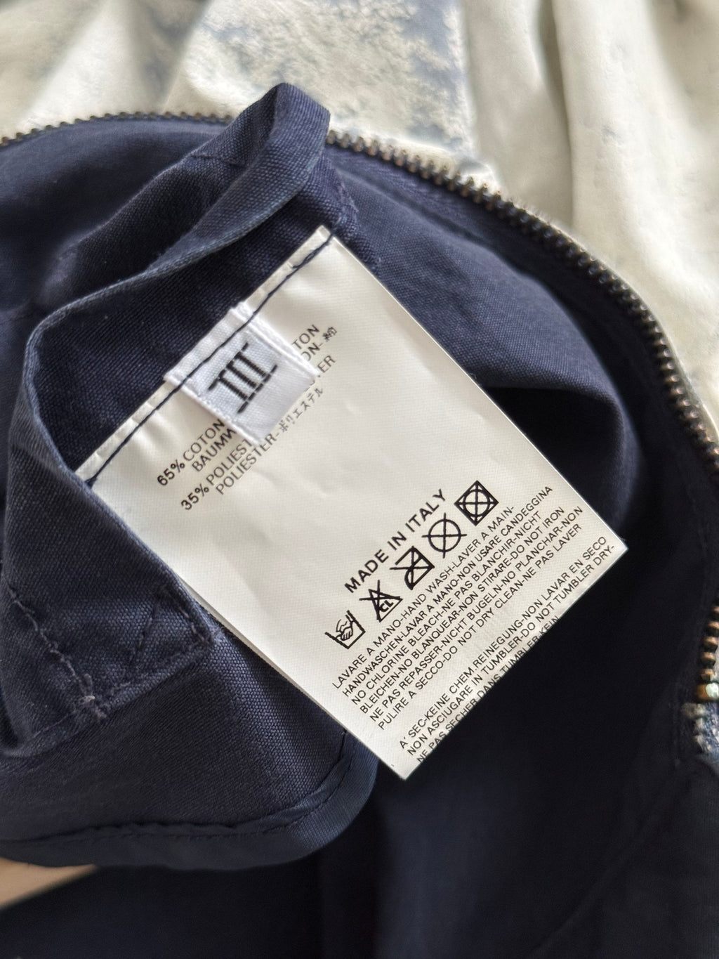 Maison Martin Margiela SS2004 Artisanal Line (0)(10) Painted Military Jacket - Size L