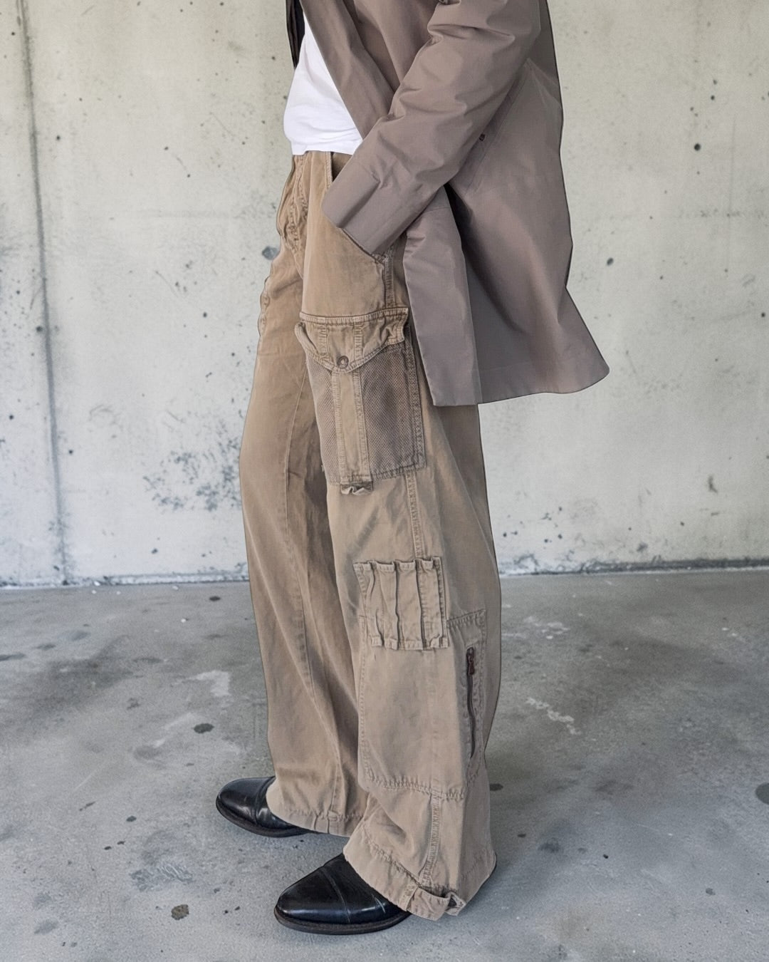 Dolce & Gabbana 00s Vintage Military Cargo Pants - Size 32