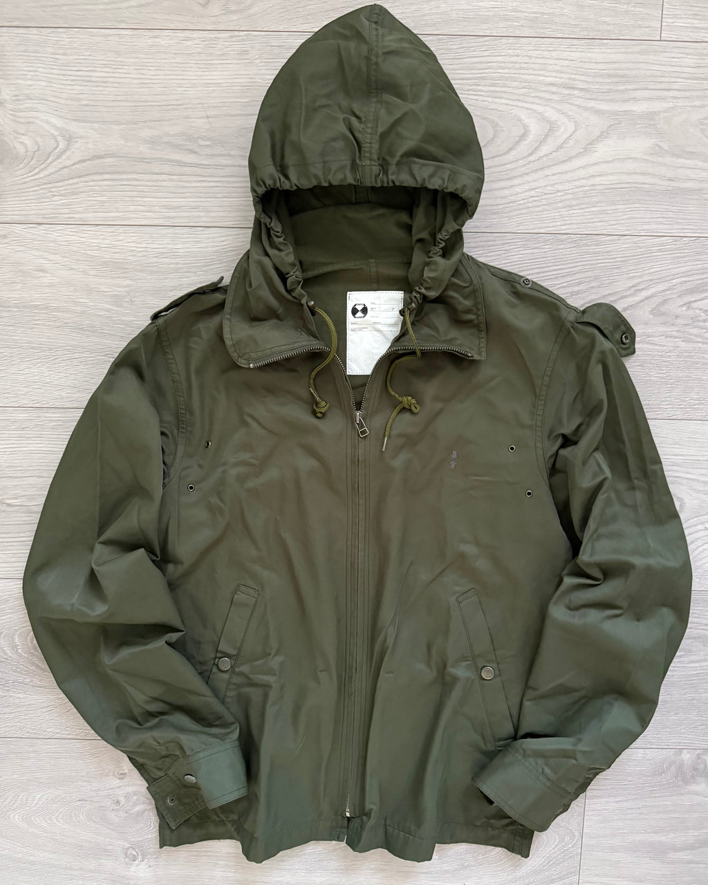 Final Home 2002 Technical Reworked Military Jacket - Size S