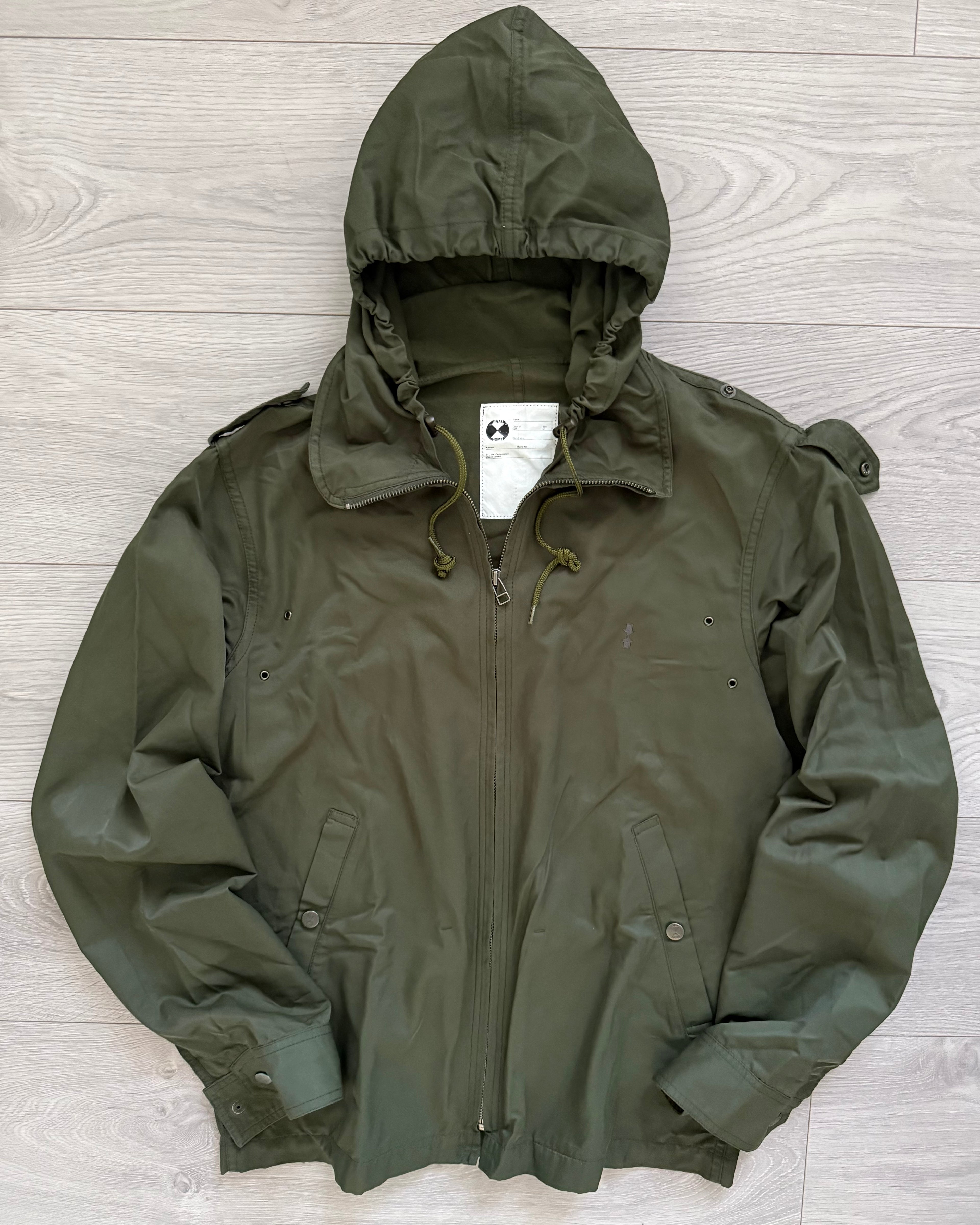 Final Home 2002 Technical Reworked Military Jacket - Size S