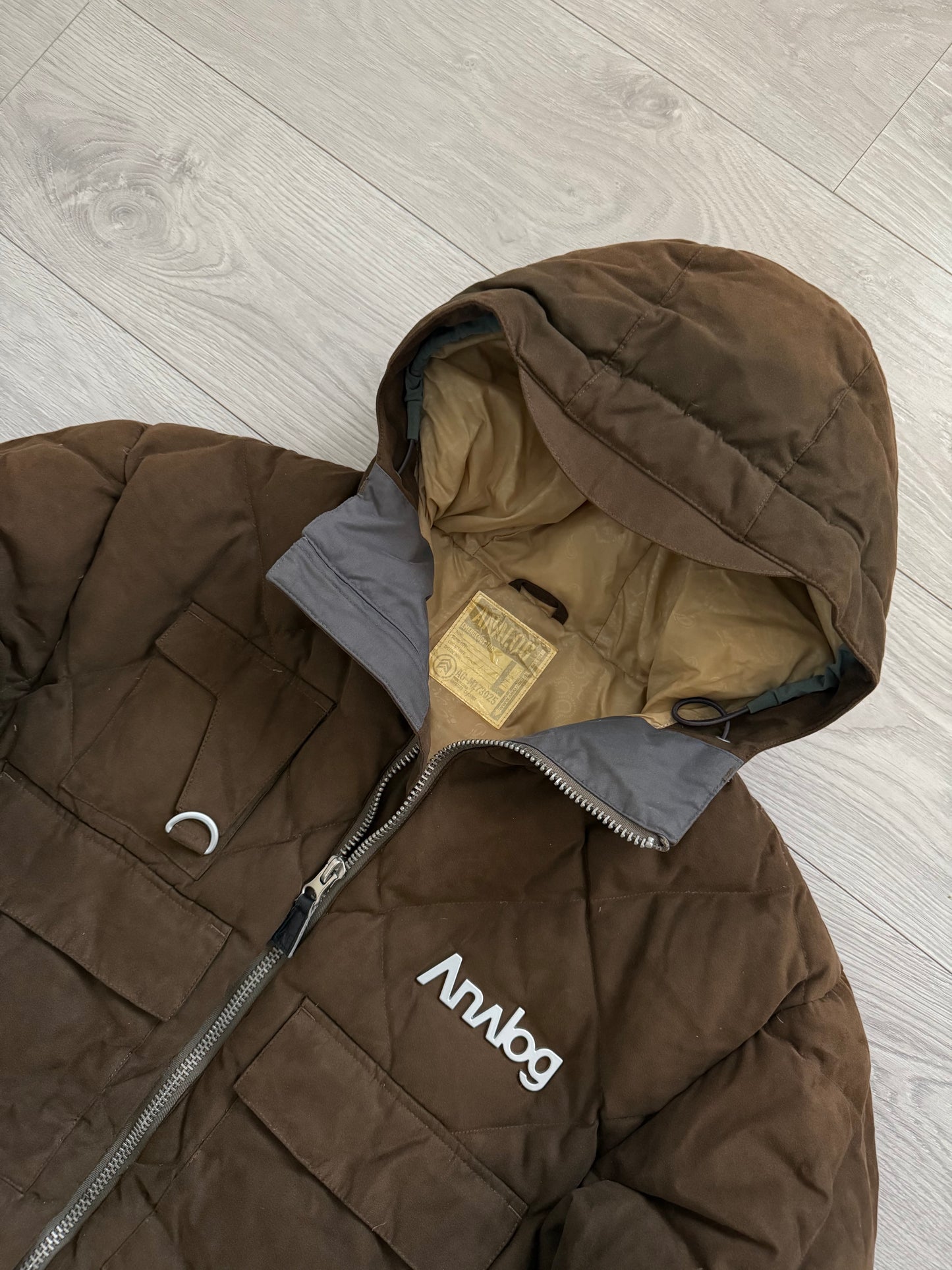 Burton Analog 2004 Down Filled Tactical Puffer Jacket - Size L