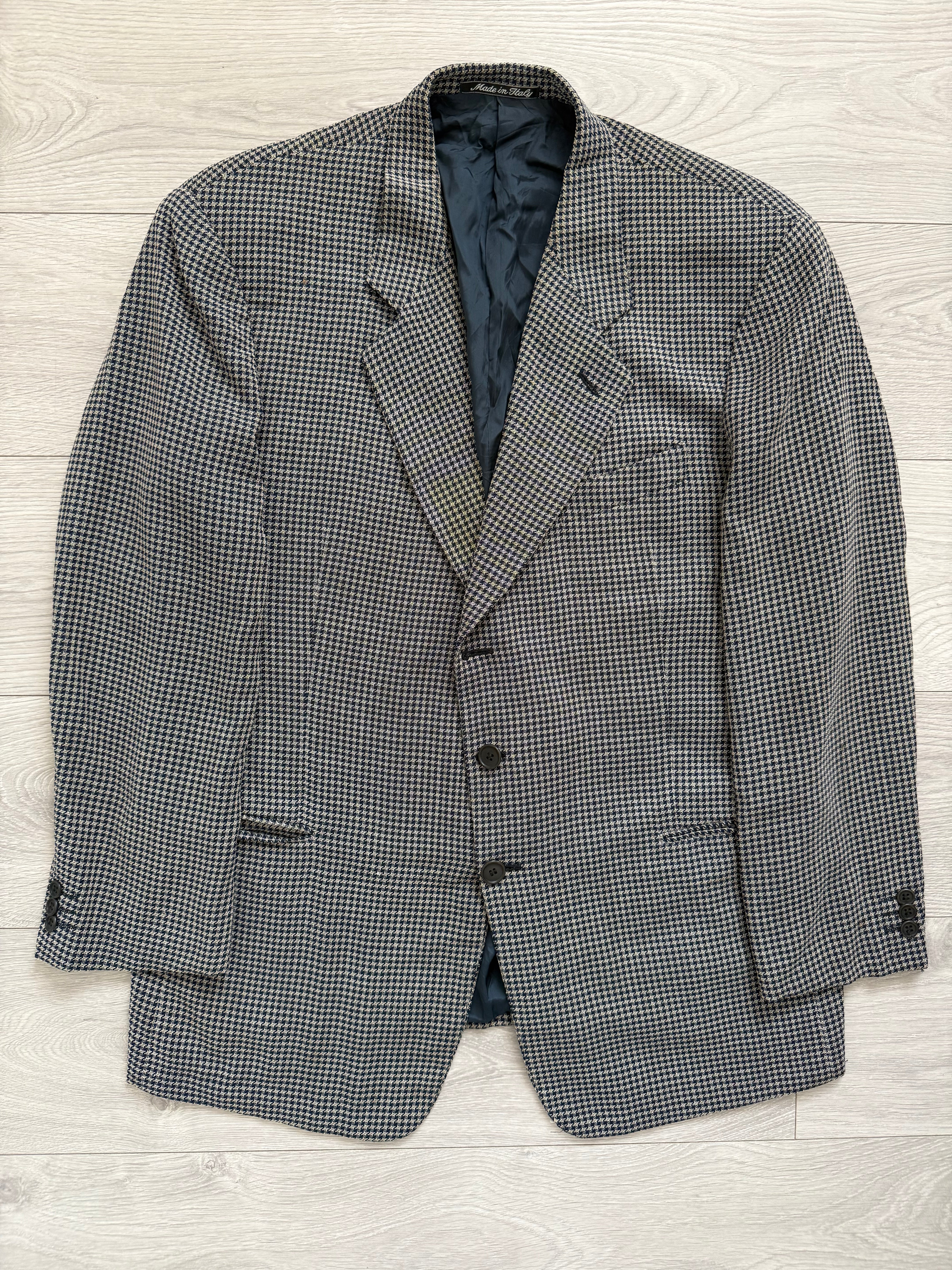 Giorgio Armani 1990s 2B Wool Textured Sport Jacket Blazer - Size