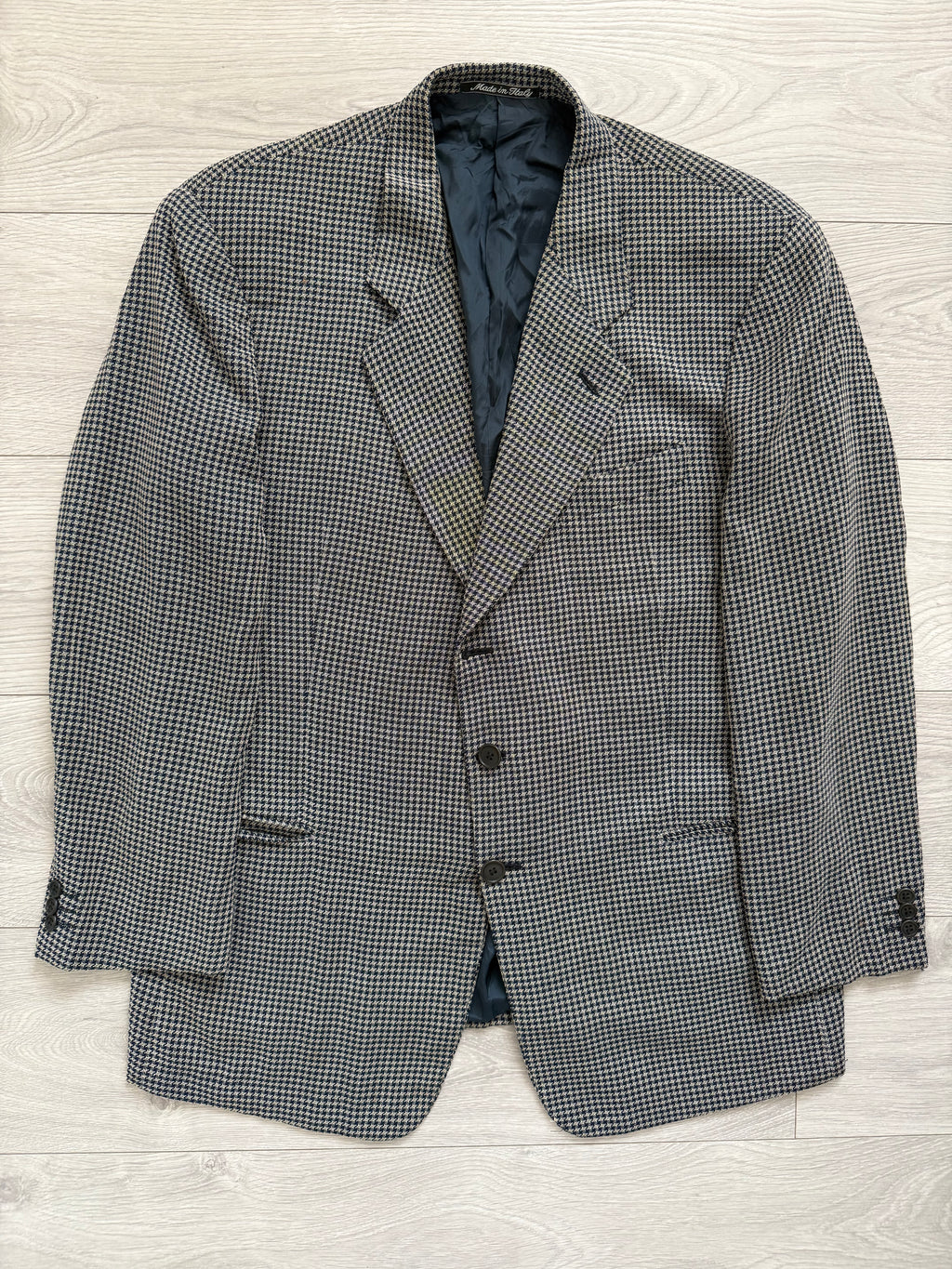 Giorgio Armani 1990s 2B Wool Textured Sport Jacket Blazer - Size XL