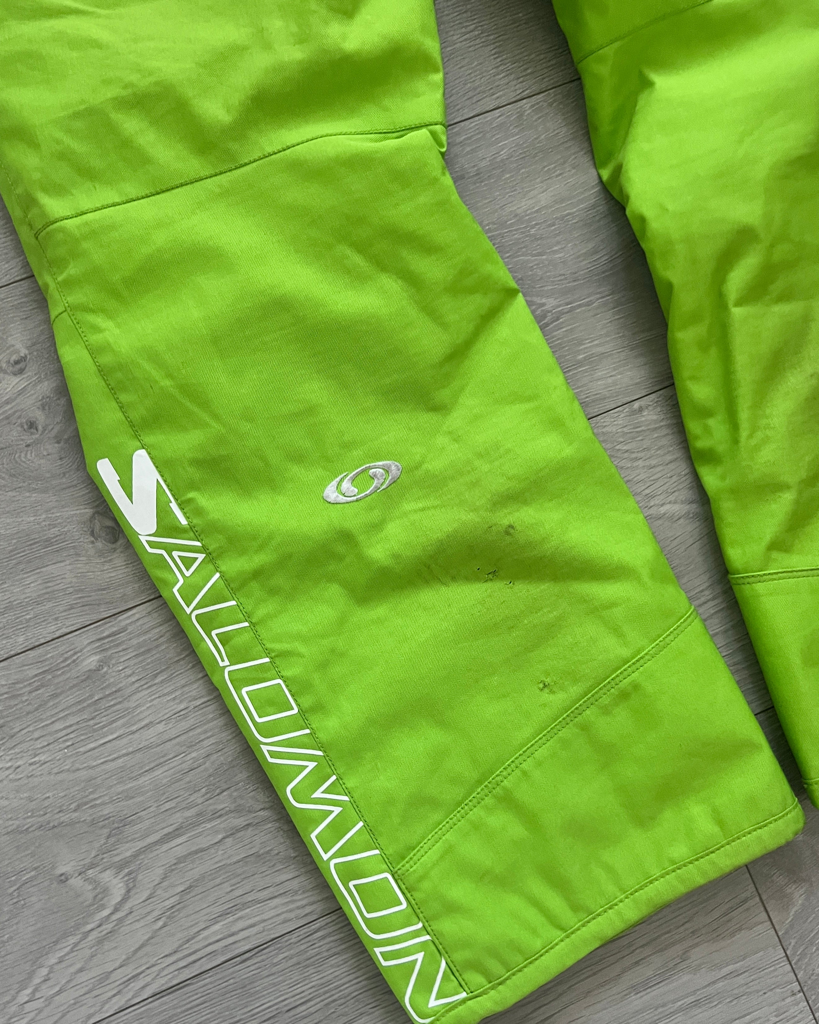 Salomon 00s Waterproof Technical Jacket & Pants Set - Size L Jacket / 34" Waist