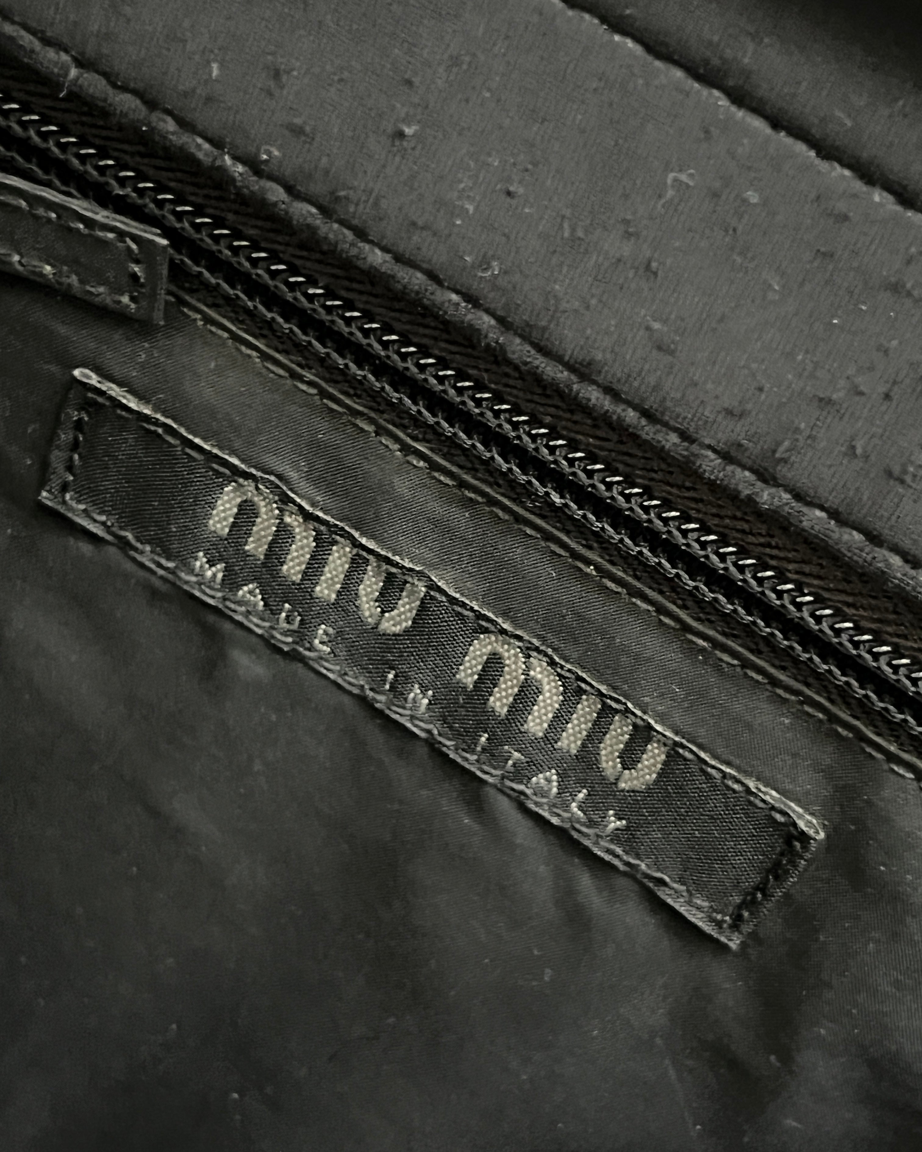 Miu Miu 1999 Mesh Padded Technical Crossbody Bag – NDWC0 Shop