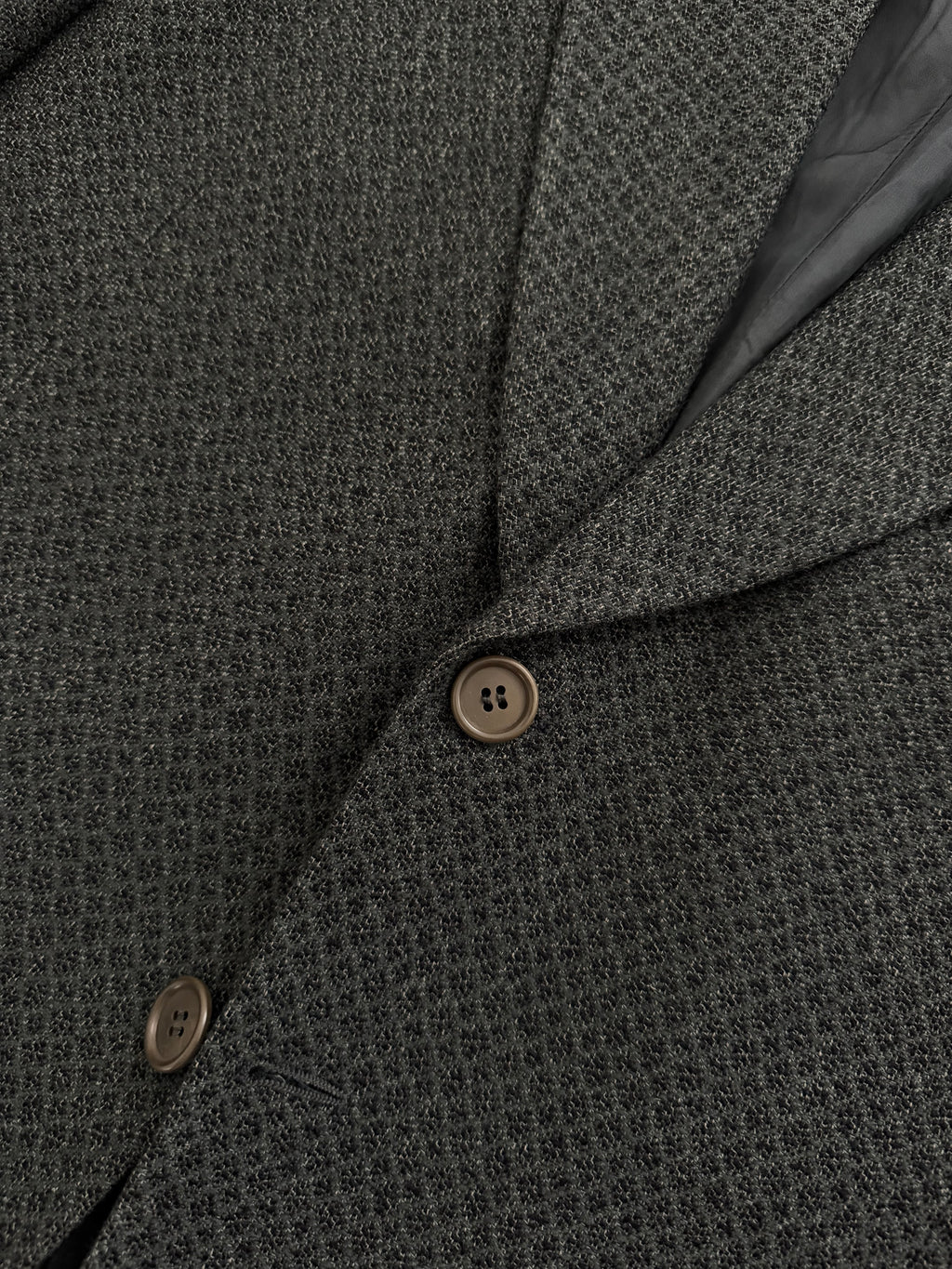 Giorgio Armani Mani 1980s 3B Textured Wool Sport Jacket Blazer - Size XXL