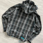 Salomon 00s Clima Pro Waterproof Softshell Grid Pattern Tech Jacket - Size S